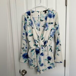Small floral romper